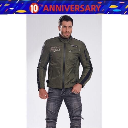 Free shipping 1pcs Winter Warm Waterproof Motocross Jacket Moto Riding Clothes Motorbike Motorcycle Jacket With 5pcs pads