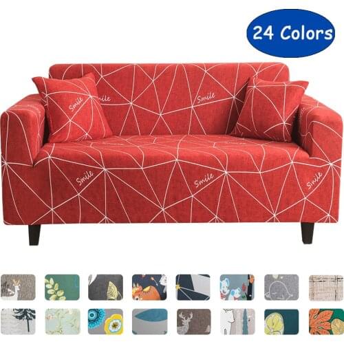 Tretch Sofa Cover for Living Room Armchair Sofa Slipcover Elastic Couch Cover Case kids couch living room 1 2 3 4 Seater