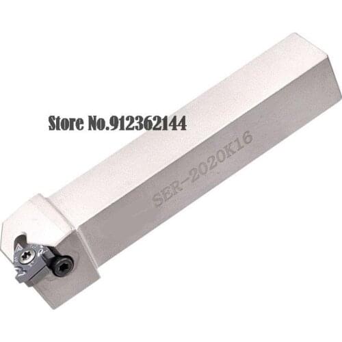 High hardness White SEL SER1212H16 SER1616H16 SER2020K16 Threading Turning Tool Holder Lathe Slot Cutter CNC Machine For 16ER
