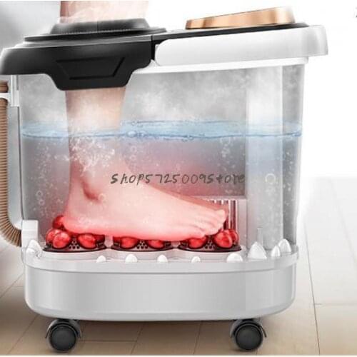Footbath electric massage footbath for over calf household automatic heating thermostatic footbath artifact