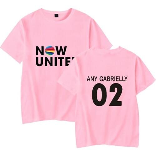 Streetwear Hip Hop Now United Any Gabrielly 02 T Shirt Harajuku Casual Short Sleeves Men Women T-shirt Hipster Cool Graphic Tees