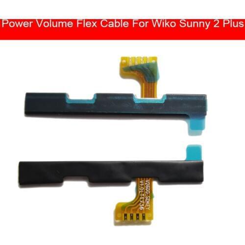 Switch On/off Control Power Flex Cable For Wiko Sunny 2 Plus 2plus 2+ Up/low Volume Flex Cable Side Key Lock Screen Button Part