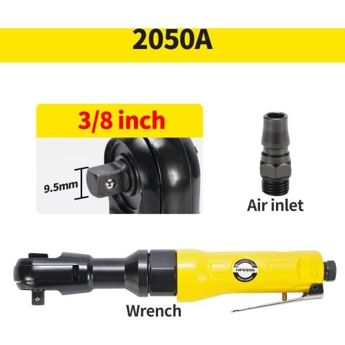 HIFESON 3/8 inch Pneumatic Air Ratchet Wrench Adjust Torque Spanner Wrenchs lever For Car Bicycle Repair Tools Accessories