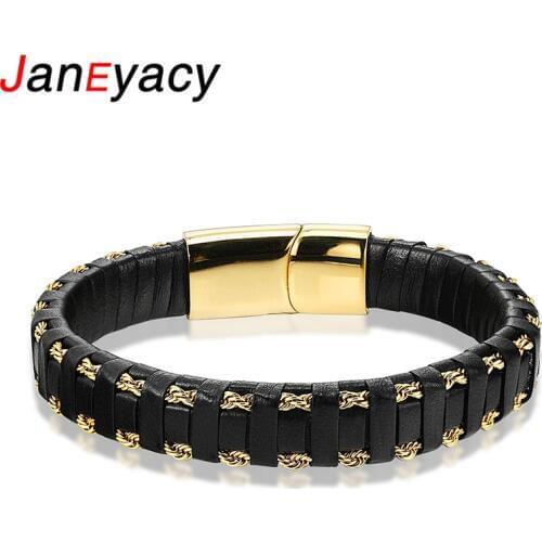 JANEYACY Golden Bracelets