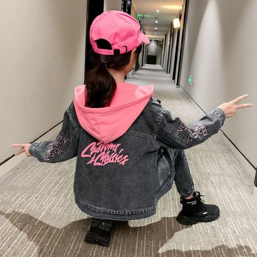 Girls Clothing Sets 2019 Children Fashion Active Jackets Coat And Jeans Pants Set Kids Clothing Autumn Sports Suit Tracksuit