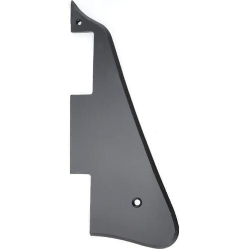 Musiclily Pro Plastic Guitar Pickguard for 2006-Present Modern Style Epiphone Les Paul, 1Ply Black