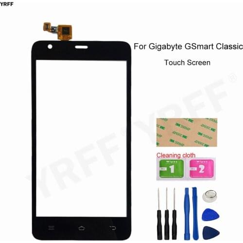 New Panel Lens Sensor For Gigabyte GSmart Classic Glass Touch Screen Digitizer Assembly Repair parts Free Shipping
