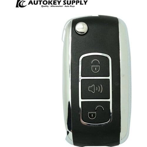 New Style 3 Button Flip Key Shell Speaker Button Water Proof AKBEF105