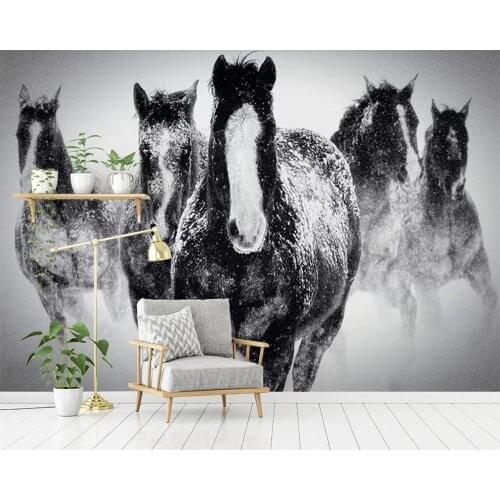 Beibehang Custom wallpaper butterflies Love flowers hand-painted flowers Chinese living room TV background walls 3d wallpaper