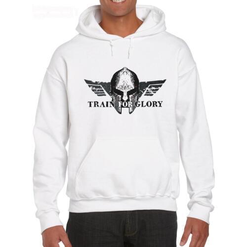 Clothing Casual Train for Glory Sparta Workout Fitness Powerlifting Ideal Gift Hoodies Sweatshirts