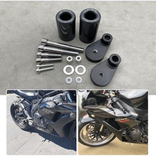 For Honda CBR1000RR CBR 1000RR CBR 1000 RR 2006 2007 No Cut Motorcycle Frame Sliders Crash Falling Protection
