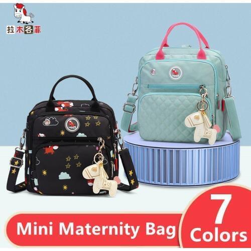 LAGAFFE Diaper Bag Backpack Solid Large Capacity Waterproof Nursing Bag Baby Bag Maternity Bag Handbag for Baby Care Dropship