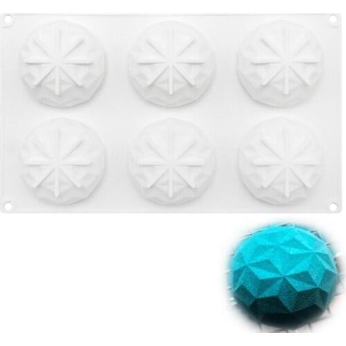 Silicone Mold Cake Diamond Dessert Molds Chiffon Cakes Cake Decorating Tools Moulds For Baking