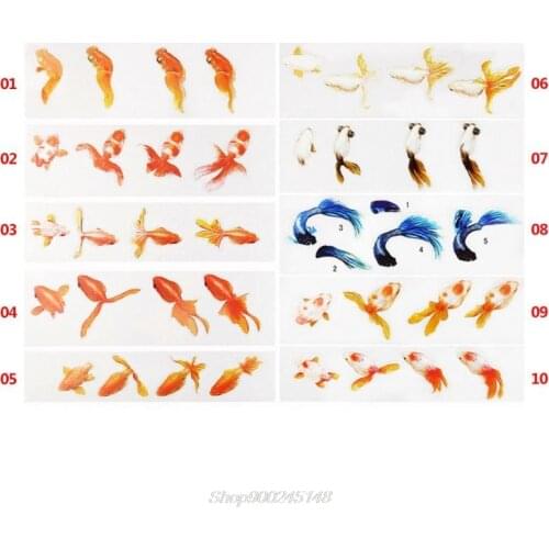Resin Sticker DIY Crafts Fish 3D Mold Material Decoration Jewelry Filling Tools Jy15 20 Dropship