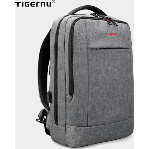 Tigernu 15.6 Inch Laptop Backpack USB Charging Youth Slim Backpack For Women Lightweight Male Bagpack School Backpack for teens