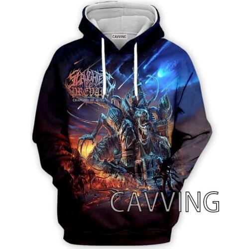 CAVVING 3D Printed Slaughter To Prevail Hoodies Hooded Sweatshirts Harajuku Tops Clothing for Women/men