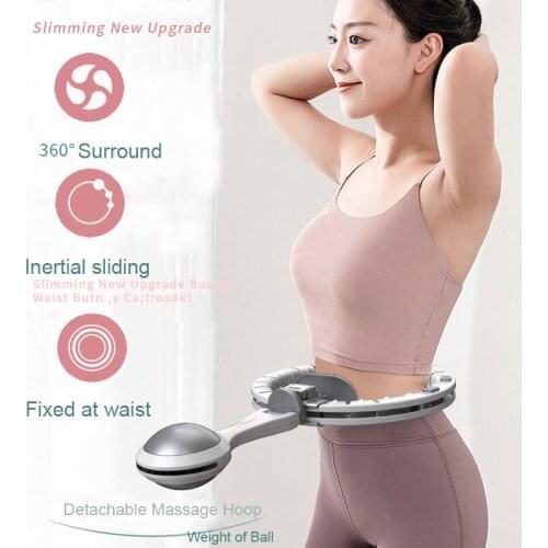 Smart Counting Fitness Sport Hoop Not Fall Adjustable Exercise Hoop Detachable Massage Hoops Fitness Equipment Gym Home Training