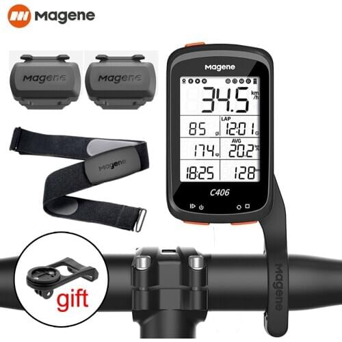 Bike Computer G plus Wireless GPS Speedometer Waterproof Road Bike Bicycle Bluetooth ANT+ Magene Cadence Cycling Computer