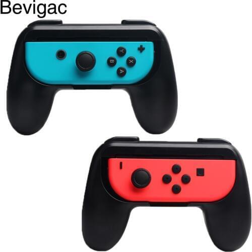 Bevigac 2pcs ABS Gamepad Grip Handle Stand Holder for Nintendo Nintend Switch Left Right Joy-Con Joycon NS NX Game Controller