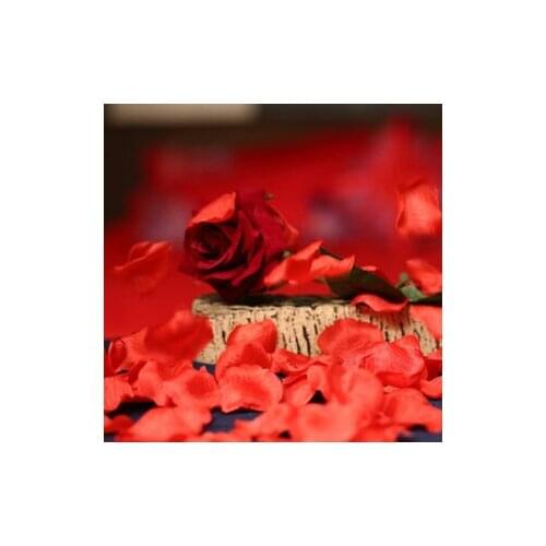 2017 Romantic 1000pcs/lot Wedding Decorations Fashion Atificial Flowers Polyester Wedding Rose Petals Patal 9z