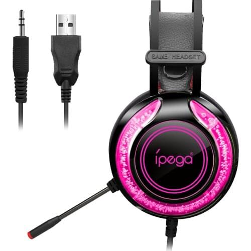3.5mm Wired Gaming Headset LED Headphones Over-Ear with Mic for Xbox Series S/X