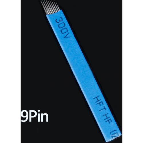 9 Pins Manual Microblading Blade Needles Permanent Makeup Manual Eyebrow Blade Needles