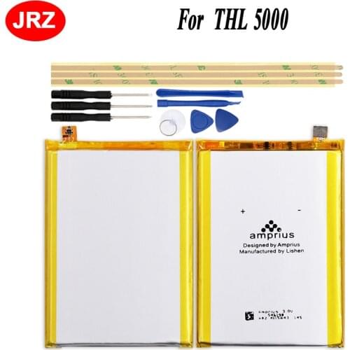 5000mAh For THL 5000 Battery Batterie Accumulator AKKU For THL 5000 MTK6592 High Quality Mobile Phone Replacement Battery+ Tools
