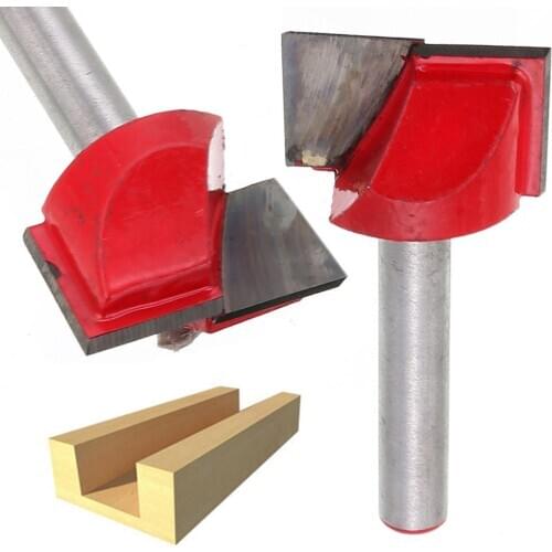 1pcs Woodworking 22mm Router Mill Cutter Wood Planing CNC Router Cutting Bit For Electric Trimmer Engraving Milling Machine