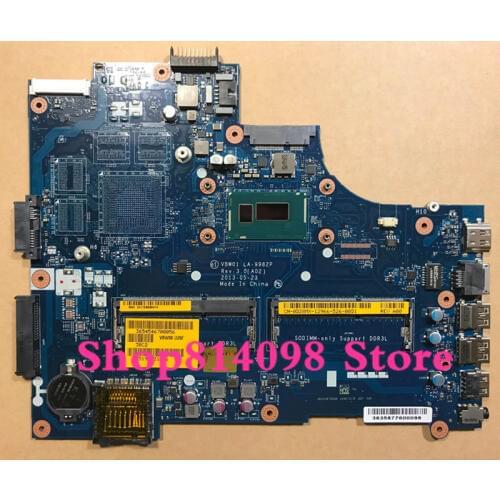KEFU NEW VBW01 LA-9982P REV:3.0 Fit For DELL INSPIRON 3537 5537 laptop motherboard CN-0D28MX D28MX CELERON 2955U mainboard