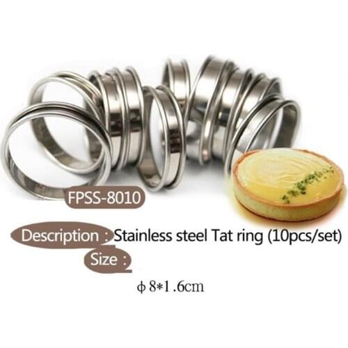 Stainless Steel tarts ring for Cake Tats mold, Portuguese Tarts,French dessert molds,cake pan