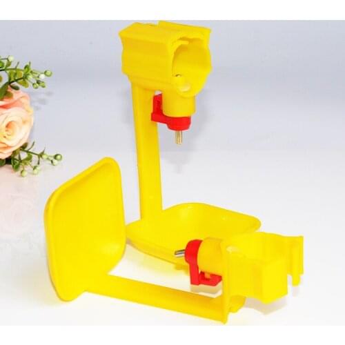 Komorebi 15PCS The second-generation chicken waterer New drinking cup Chicken automatic water bowl 25mm pipes Ball nipple