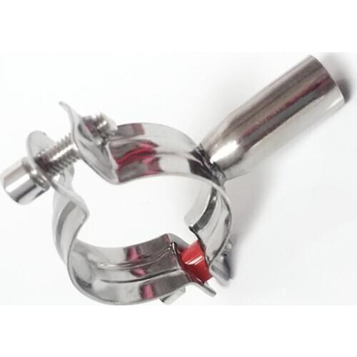 3/4" 19mm Pipe Hanger Bracket Clamp Support Clip 304 Stainless Steel For Beer Brewing