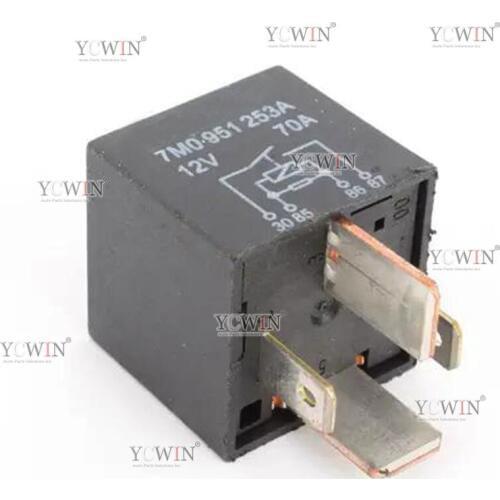 YCWIN Multifunction Purpose Relay For VW Golf Jetta Passat CC For Audi A4 A6 A8 Q5 Octavia Toledo #100 7M0951253A
