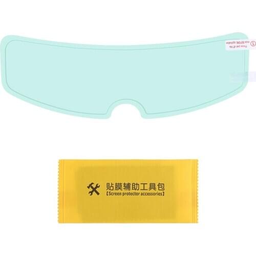Clear Anti-Fog Patch Film Motorcycle Helmet Screen Lens Universal for Full Half Face Off-road Helmets