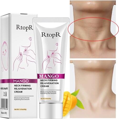 40g Neck Firming Rejuvenation Cream Anti-wrinkle Firming Skin Whitening Moisturizing Neck Serum Mild Peeling Beauty Neck Care