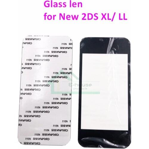 5PCS for New 2DS LL LCD Screen Cover Len replacement for New 2DS XL LCD Plastic Protector Cover Repair