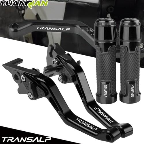 For Honda TRANSALP600 VH VJ TRANSALP 600 VH/VJ 1987 1988 Motorcycle Accessories Adjustable Brake clutch levers Handle Hand Grips
