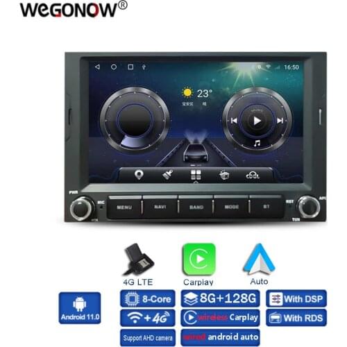 DSP IPS 8Core 7''Android 10 4GB 64G Car Player GPS 4G LET Map WIFI Radio BT For PEUGEOT PG 3008 5008 CITROEN Berlingo 2010-2016