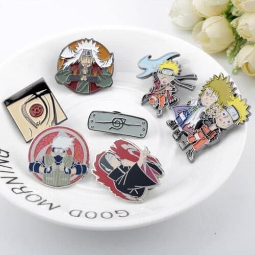 Enamel Anime Cosplay Brooch Prop Costumes Metal Pin Men Lapel Badge Accessories