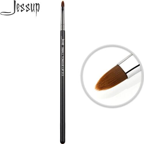 Jessup Lip brush Makeup tools Synthetic hair Contour brush Small tongue shape Single Make up Brush