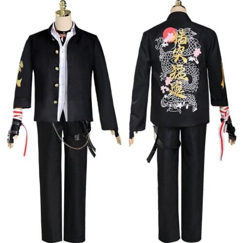 Game Onmyoji MOBA Back to School Yamakaze Cosplay Costume Adult Fancy Suit Halloween Carnival Uniforms Party Outfits
