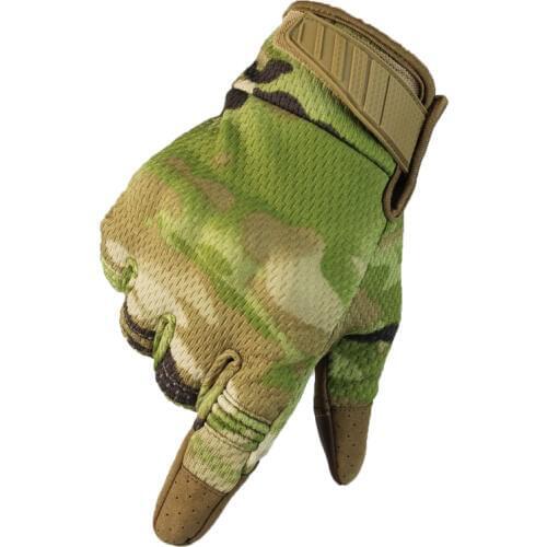 New Sport Hiking Gloves Rubber Hard Knuckle Full Finger Military Paintball Airsoft Bicycle Combat Tactical Glove Outdoor Men