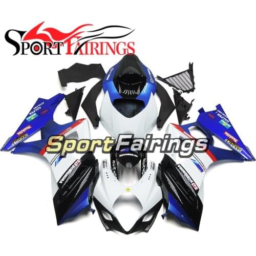 Full Fairings for Suzuki GSXR1000 K7 2007 2008 07 08 Motorcycle Plastic Injection ABS Bodywork Body Kit Panels Blue White Black