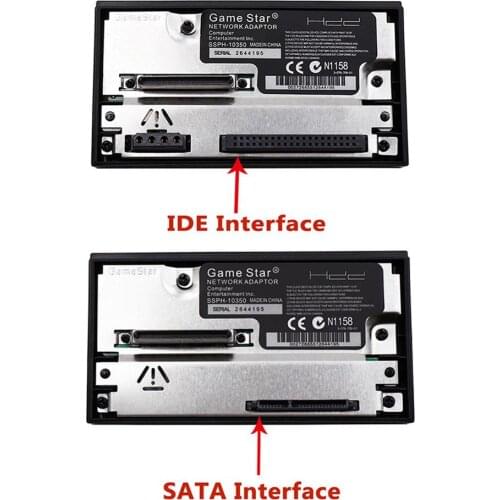 SATA/IDE Interface Network Card For PS2 Game Console Adapter SATA Socket HDD For Sony Playstation 2 Fat Sata Socket Hard Drive