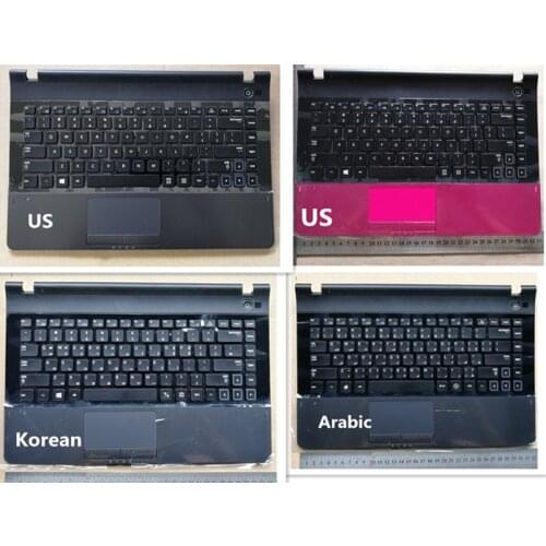 US/Korean/Arabic New laptop For Samsung 300E4C 3430EA NP300E4A 305E4A 300E4X 300E43 3431EX Palmrest upper Cover Case KEYBOARD