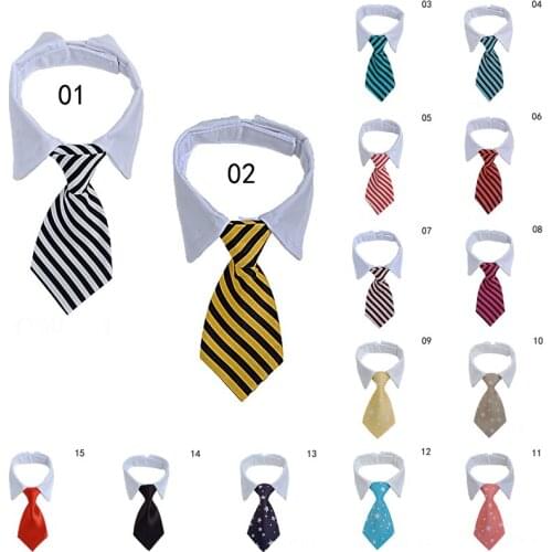 1PC Wedding Bow Tie Pet Necktie Formal Adjustable Party Gentlemans Dog Tie
