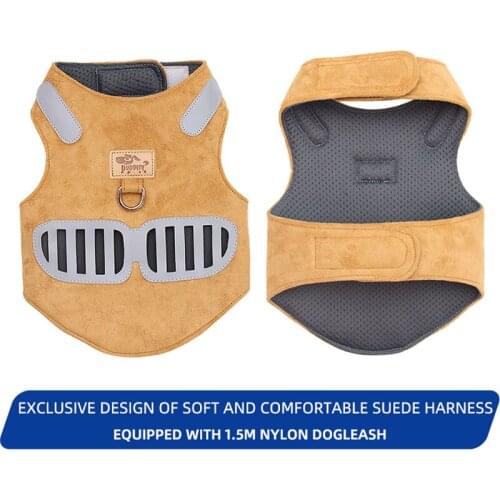 Pet Supplies Breathable Cat Harness And Leash Escape Proof Pet Clothes Kitten Puppy Dogs Vest Adjustable Easy Reflective