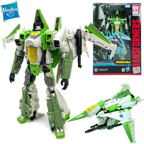 Hasbro Transformers Studio Serie SS76 Thrust Leader Class Movie Transformers Toys PVC masterpiece Transformer Robot Model 18CM
