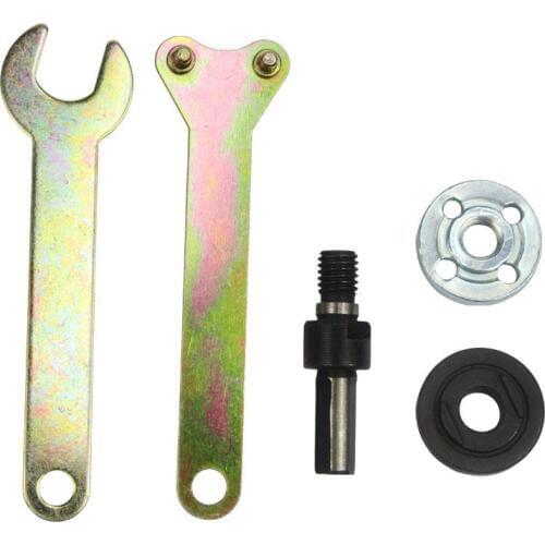 6mm 10mm Drill conversion angle grinder connecting rod for cutting disc polishing wheel metal handle bracket adapter