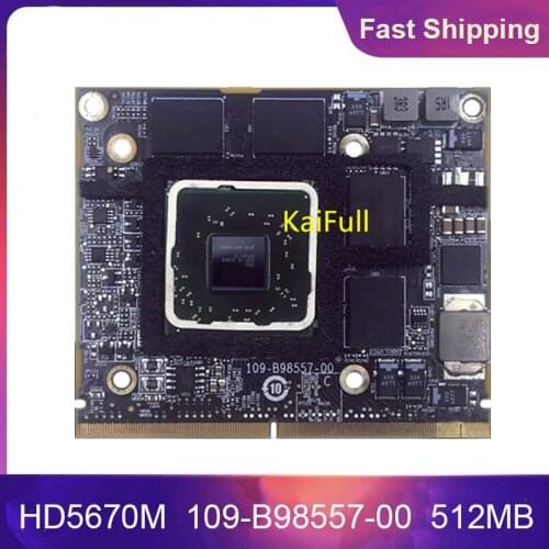 For Apple iMac 2010 A1312 A1311 109-B98557-00 HD 5670 HD 5670m HD5670 HD5670m 512MB Graphics VGA Video Card Working Perfectly